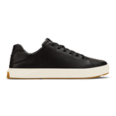 OluKai Men | Lae‘ahi Lī ‘Ili Men's Leather Sneakers - Onyx