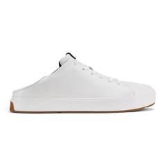 OluKai Men | Lae‘ahi Lī ‘Ili Men's Sneakers - Bright White / Trench Blue