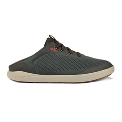 OluKai Men | Moku Pae Men's Boat Shoes - Island Salt / Koi
