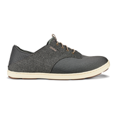 OluKai Men | Nohea Moku Men's Boat Shoes - Charcoal / Clay