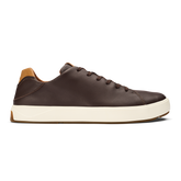 OluKai Men | Lae‘ahi Lī ‘Ili Men's Leather Sneakers - Dark Java