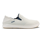 OluKai Men|New Arrivals | Moku Slip-on - White Sand / Trench Blue