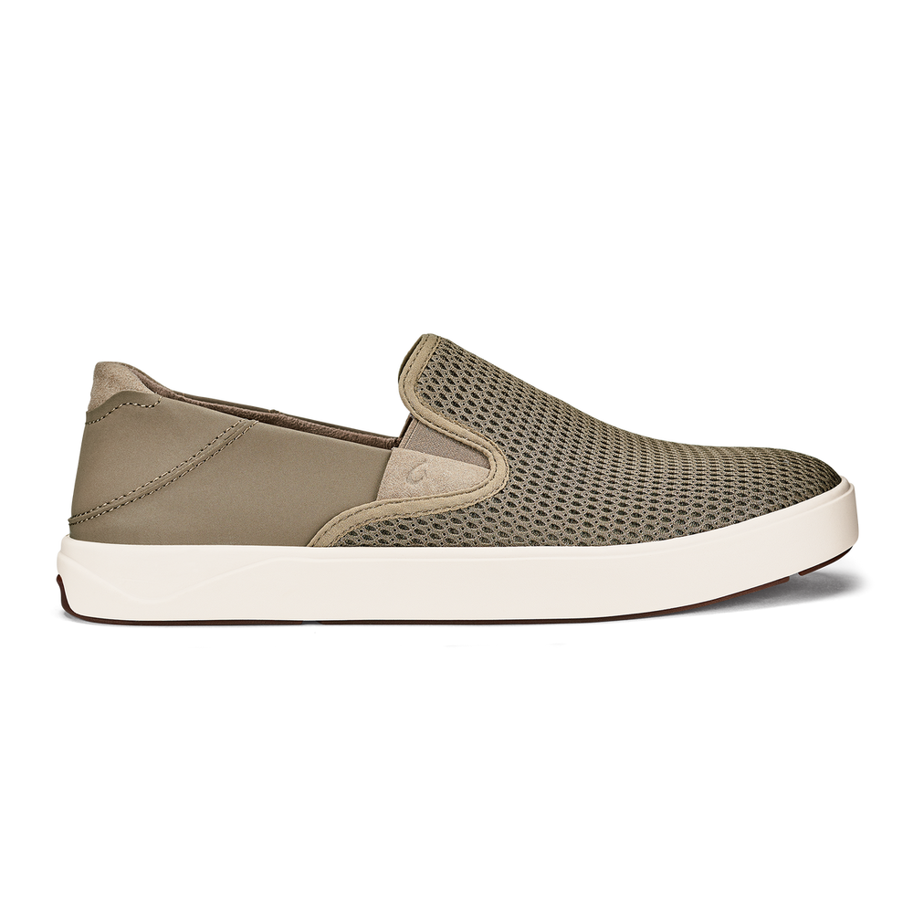 OluKai Men | Lae‘ahi Men's Slip-On Sneakers - Clay