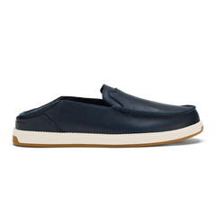 OluKai Men | Kākaha Nia Men‘s Suede Slip-On Shoes - Mood Indigo