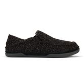 OluKai Men | Moloā Hulu Men’s Wool Slippers - Black