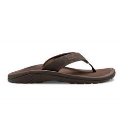 OluKai Men | ‘Ohana Men's Beach Sandals - Dark Java / Ray