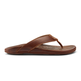 OluKai Men | Mekila Men's Full-Grain Leather Beach Sandals - Natural