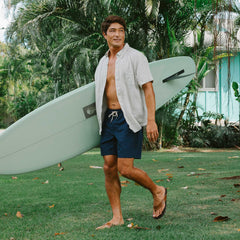 OluKai Men | Hikianalia - Tan / Dark Java