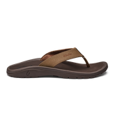 OluKai Men | ‘Ohana Men's Best Selling Beach Sandals - Tan / Dark Java