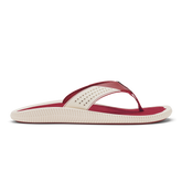 OluKai Men|New Arrivals | Ulele - Off White / Deep Red
