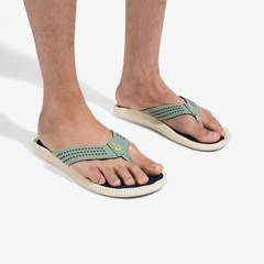 OluKai Men|New Arrivals | Ulele - Seagreen / Trench Blue