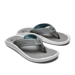 OluKai Men | Ulele Men's Water-Ready Beach Sandals - Stone