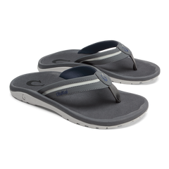 OluKai Men | ʻOhana Palua - Cloud Grey / Rock