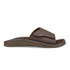 OluKai Men | Nalu Slide Men's Beach Slide Sandals - Dark Java