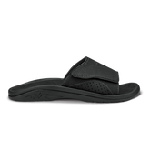 OluKai Men | Nalu Slide Men's Beach Slide Sandals - Black