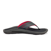 OluKai Men | Kīpī Men’s Comfortable Beach Sandals - Dark Shadow