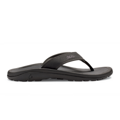 OluKai Men | OluKai ‘Ohana - Black / Dark Shadow | Men's Beach Sandals