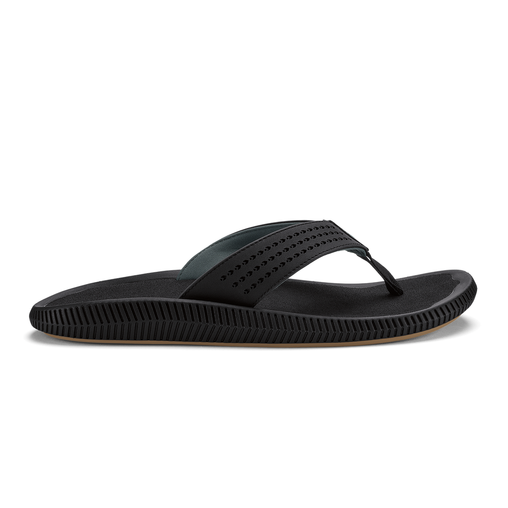 OluKai Men|New Arrivals | Ulele - Lava Rock / Lava Rock