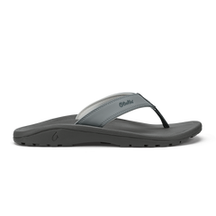OluKai Men | ‘Ohana Men's Best Selling Beach Sandals - Ash / Rock