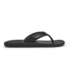 OluKai Men | Pili Men’s Waterproof Leather Sandals - Lava Rock