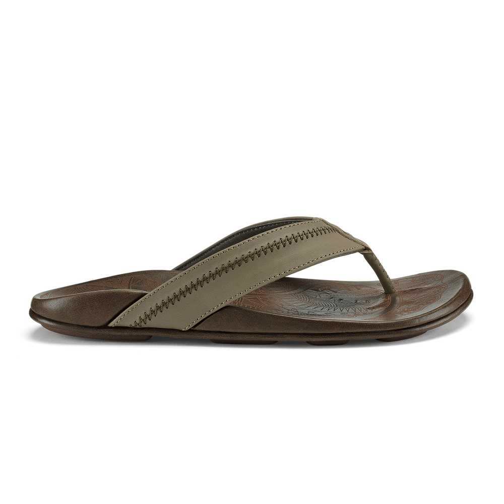 OluKai Men|New Arrivals | Hiapo - Clay / Mustang