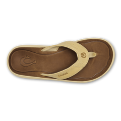 OluKai Men | Pili Men’s Waterproof Leather Sandals - Toasted Coconut / Tan