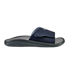 OluKai Men | OluKai Nalu Slide - Trench Blue / Charcoal | Men's Sandals