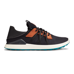 OluKai Men | Manele Men’s Breathable Golf Shoes - Black / Dark Shadow