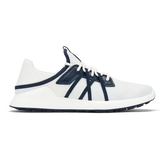 OluKai Men | Manele Men’s Breathable Golf Shoes - Bright White / Mood Indigo