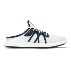 OluKai Men | Manele Men’s Breathable Golf Shoes - Bright White / Mood Indigo