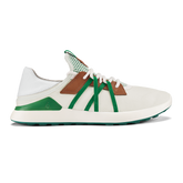 OluKai Men | Manele Men’s Breathable Golf Shoes - White / Bamboo