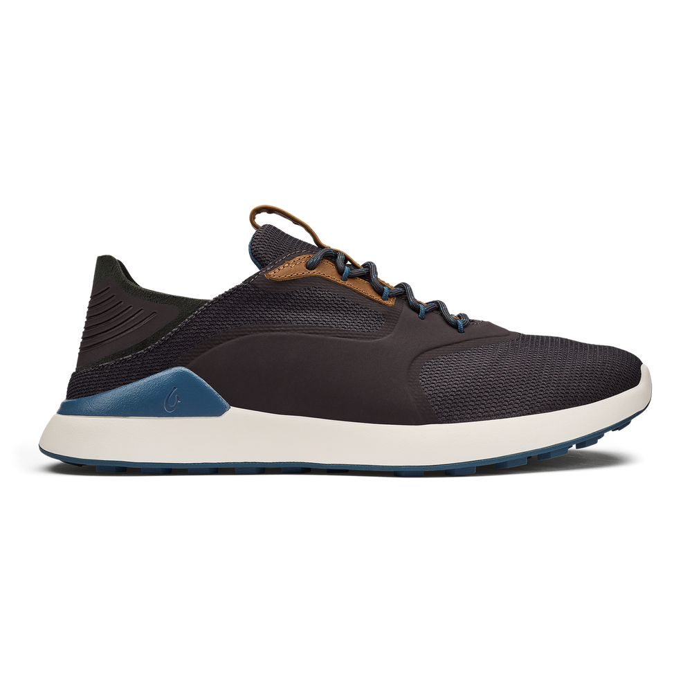 OluKai Men | OluKai Kā‘anapali Men’s Golf Shoe - Pavement / Vintage Blue