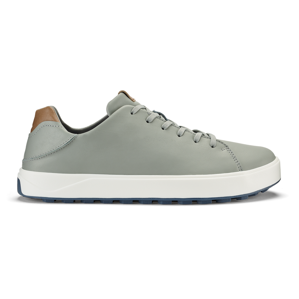 OluKai Men|New Arrivals | Wai‘alae - Grey Fog / Tan