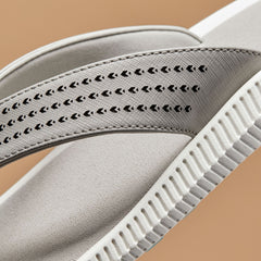 OluKai Men | Ulele Golf Men’s Golf Sandals - Ash