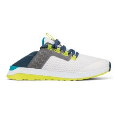 OluKai Women | Wailuku Women’s Athletic Shoes - Bright White / Lagoon