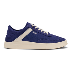 OluKai Women | Hā‘upu Women’s Leather Sneakers - Navy / Off White