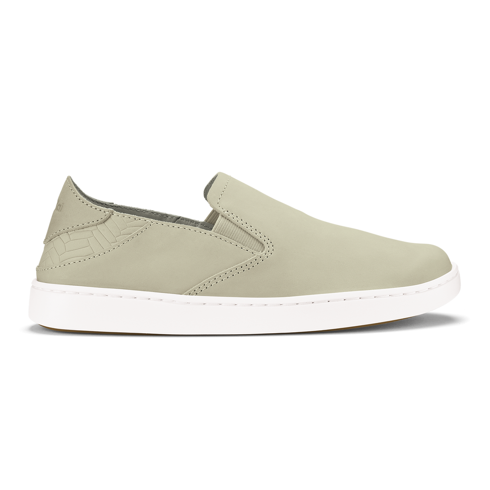 OluKai Women|New Arrivals | Pehuea Leather - Tapa / Ecru