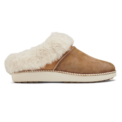 OluKai Women | Ku‘i Women‘s Slip-On Slippers - Tan / Bone