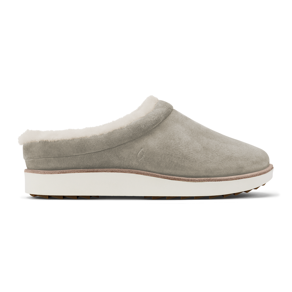 OluKai Women | Mani-Taupe Grey / Golden Sand