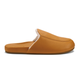 OluKai Women | Kōnea Women’s Leather Slipper Mules - Saddle