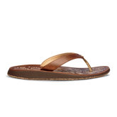 OluKai Women | Paniolo Women’s Leather Beach Flip Flops - Natural