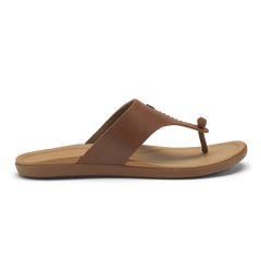OluKai Women|New Arrivals | Hoʻopio Mele - Toffee / Warm Sand
