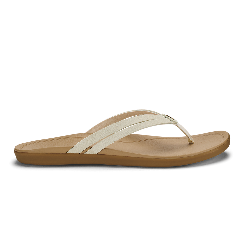 OluKai Women|New Arrivals | Ho'opio Hui - Tapa / Warm Sand
