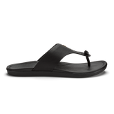 OluKai Women|New Arrivals | Hoʻopio Mele - Black / Black