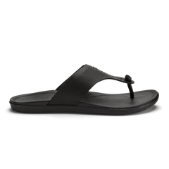 OluKai Women|New Arrivals | Hoʻopio Mele - Black / Black