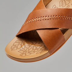 OluKai Women | Kipe‘a ‘Olu Women‘s Slide Sandals - Sahara