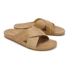 OluKai Women | Kipe‘a ‘Olu Women‘s Slide Sandals - Warm Sand