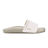 OluKai Women|New Arrivals | Ulele Slide - Bright White / Tapa