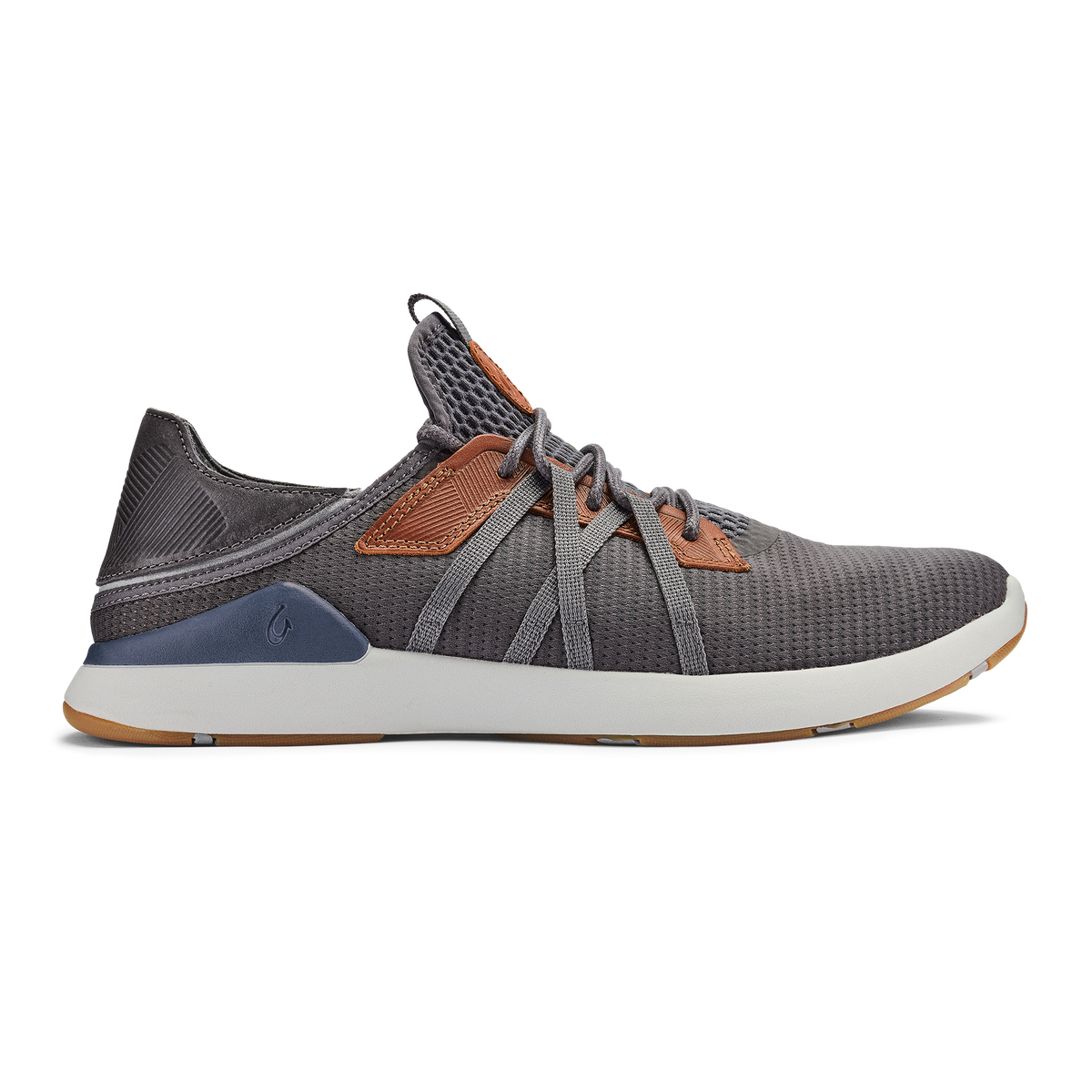 OluKai Men | Mio Lī Men's Athletic Shoes - Pavement / Vintage Indigo