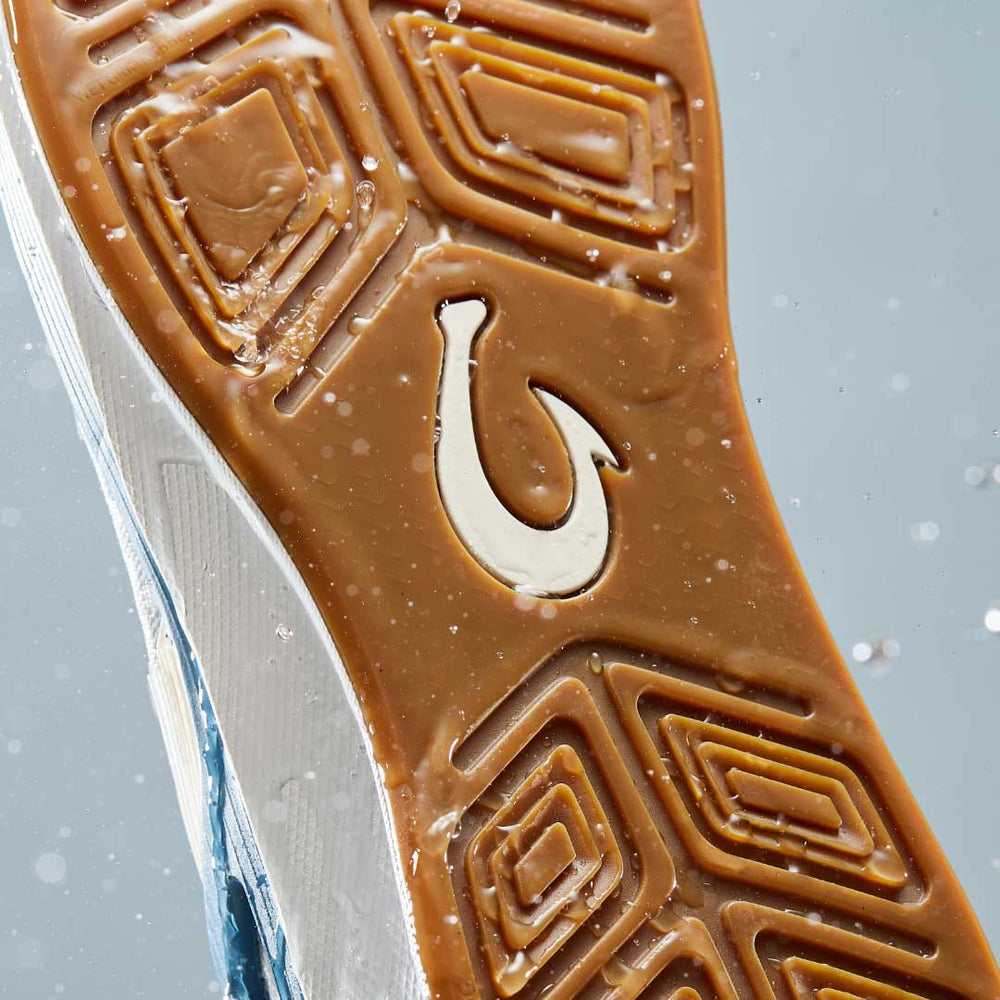 OluKai Men | ‘Ahi Men’s Water Boat Shoes - Blue Pearl / White Sand